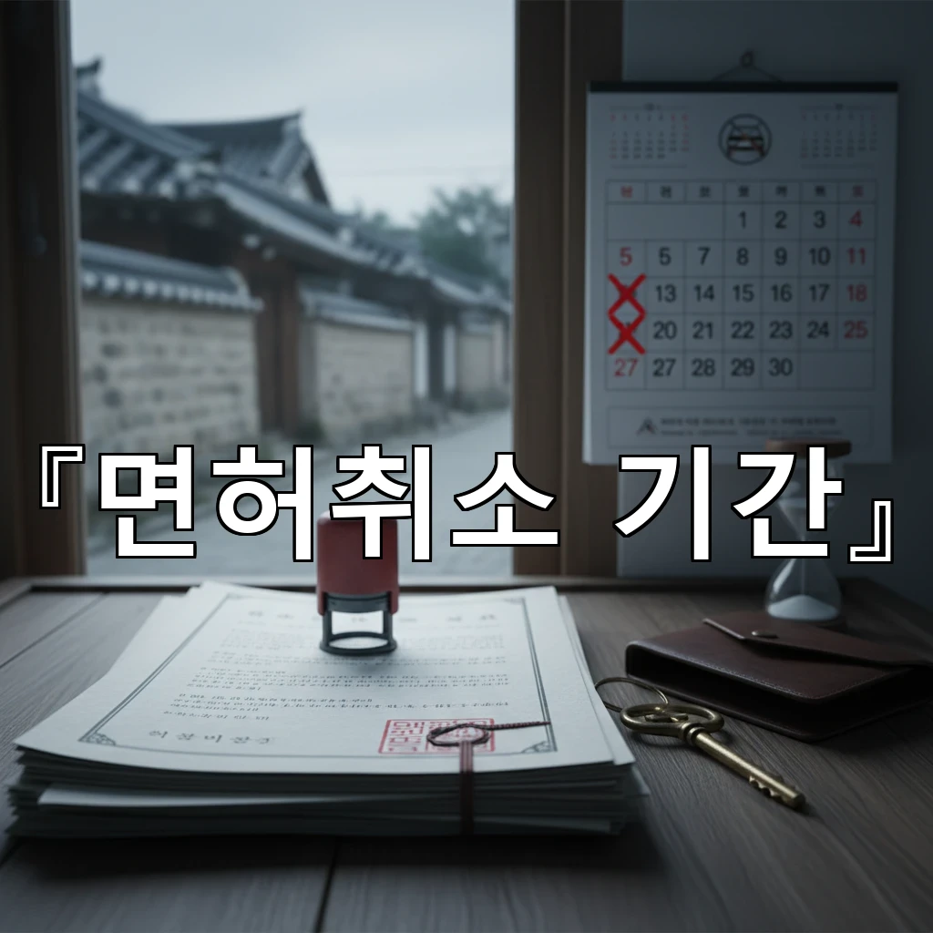 legal image 면허취소 기간 710