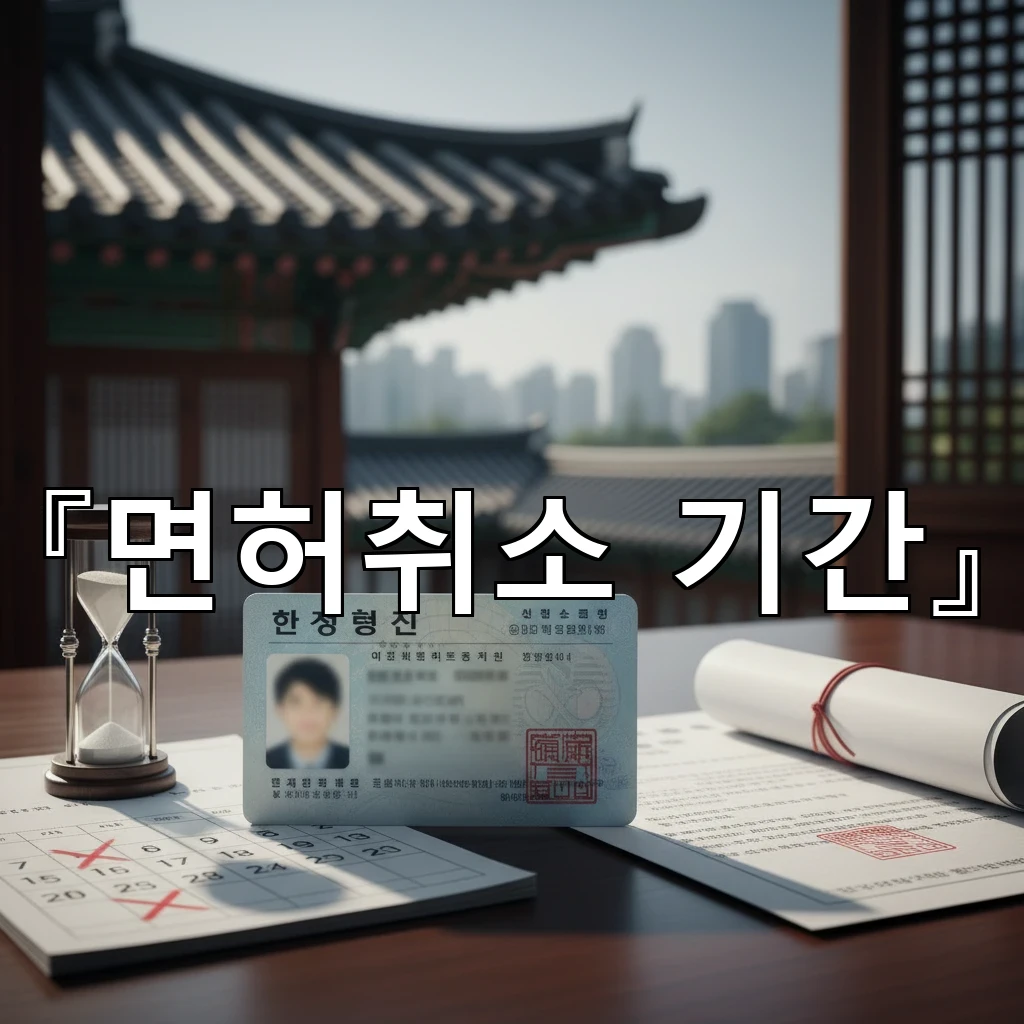 면허취소기간 통지 이후 이동 설계와 휴먼리듬 회복 전략 제안