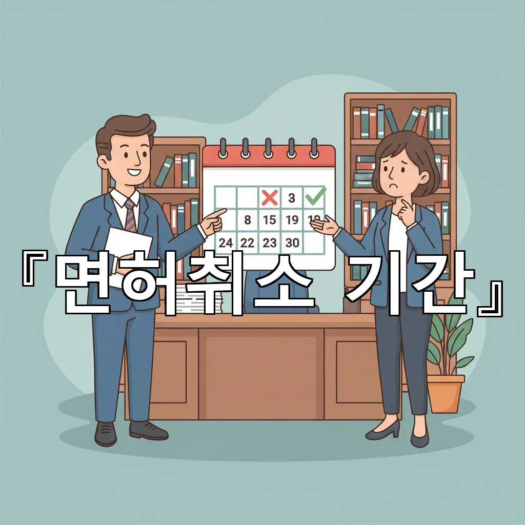 면허취소기간 결정 전 사실관계 기록 정교화로 향후 대응 준비